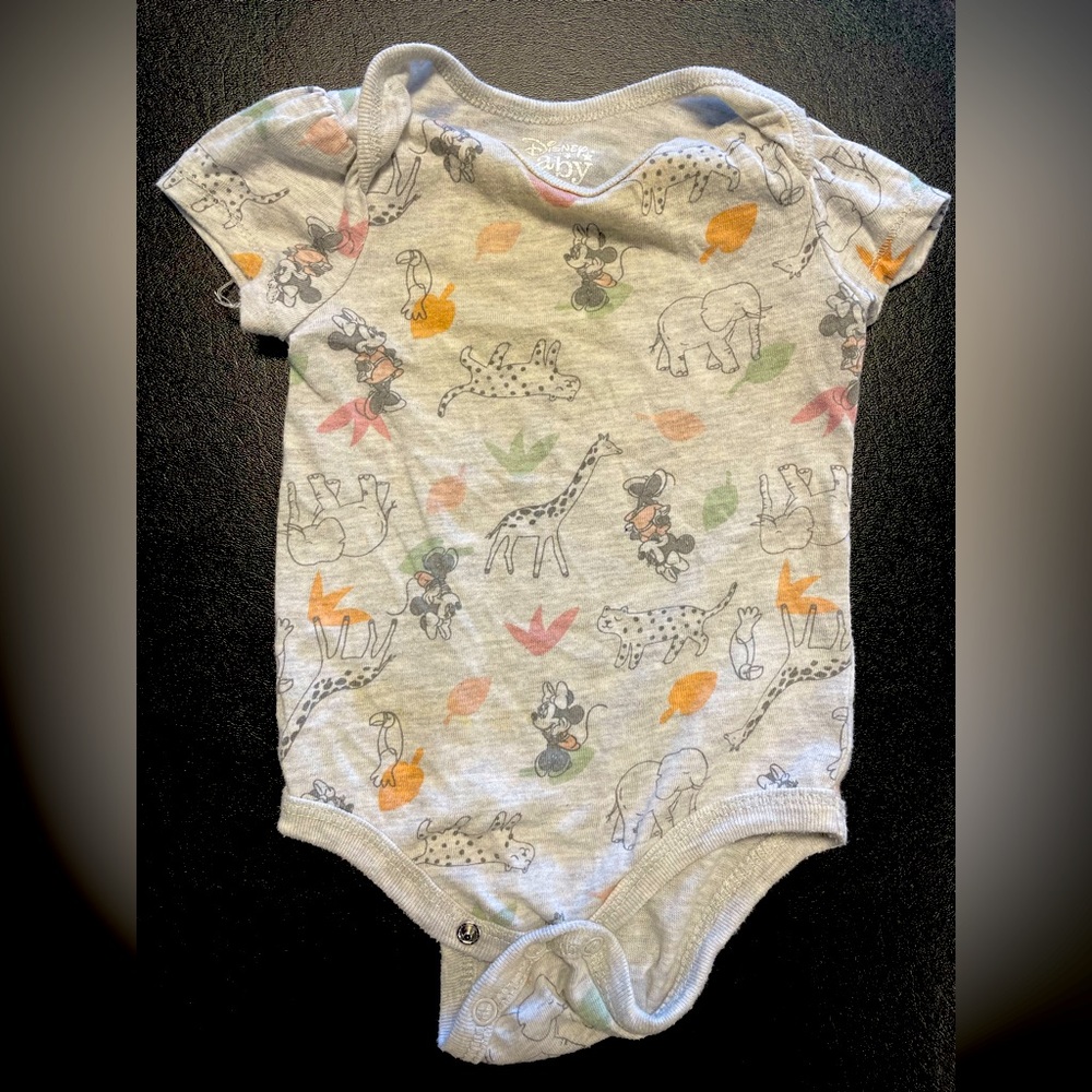 3-6 month Disney baby girl onesie